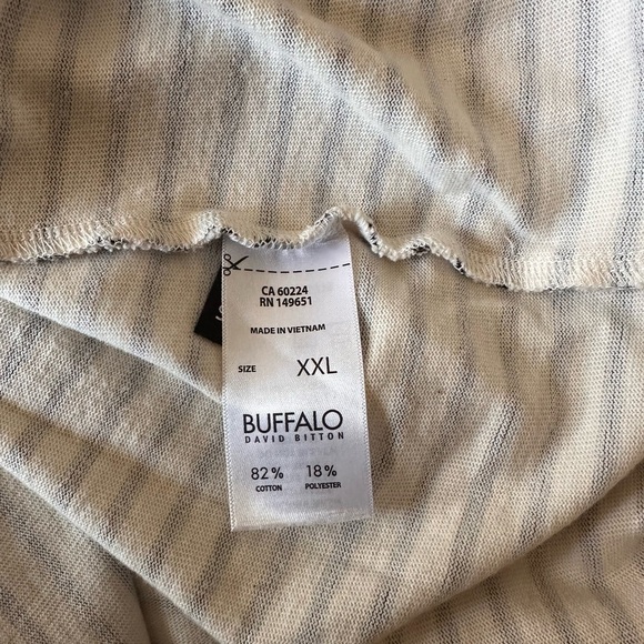Buffalo David Bitton Striped T-Shirt Dress | Size XXL - Picture 4 of 7